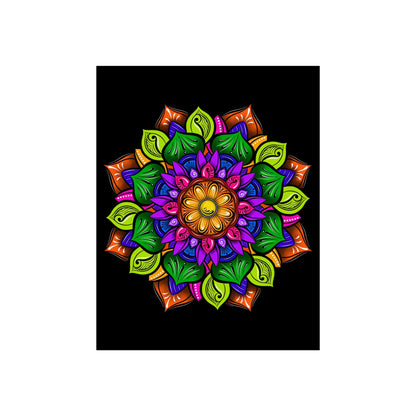 Flower Mandala Art Print