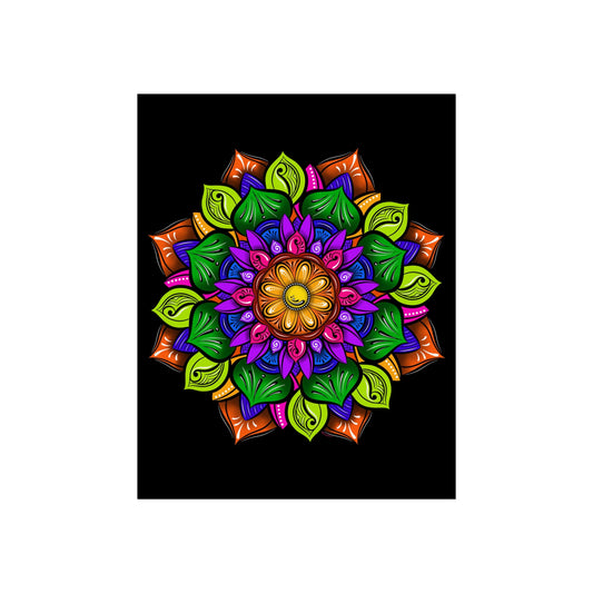 Flower Mandala Art Print