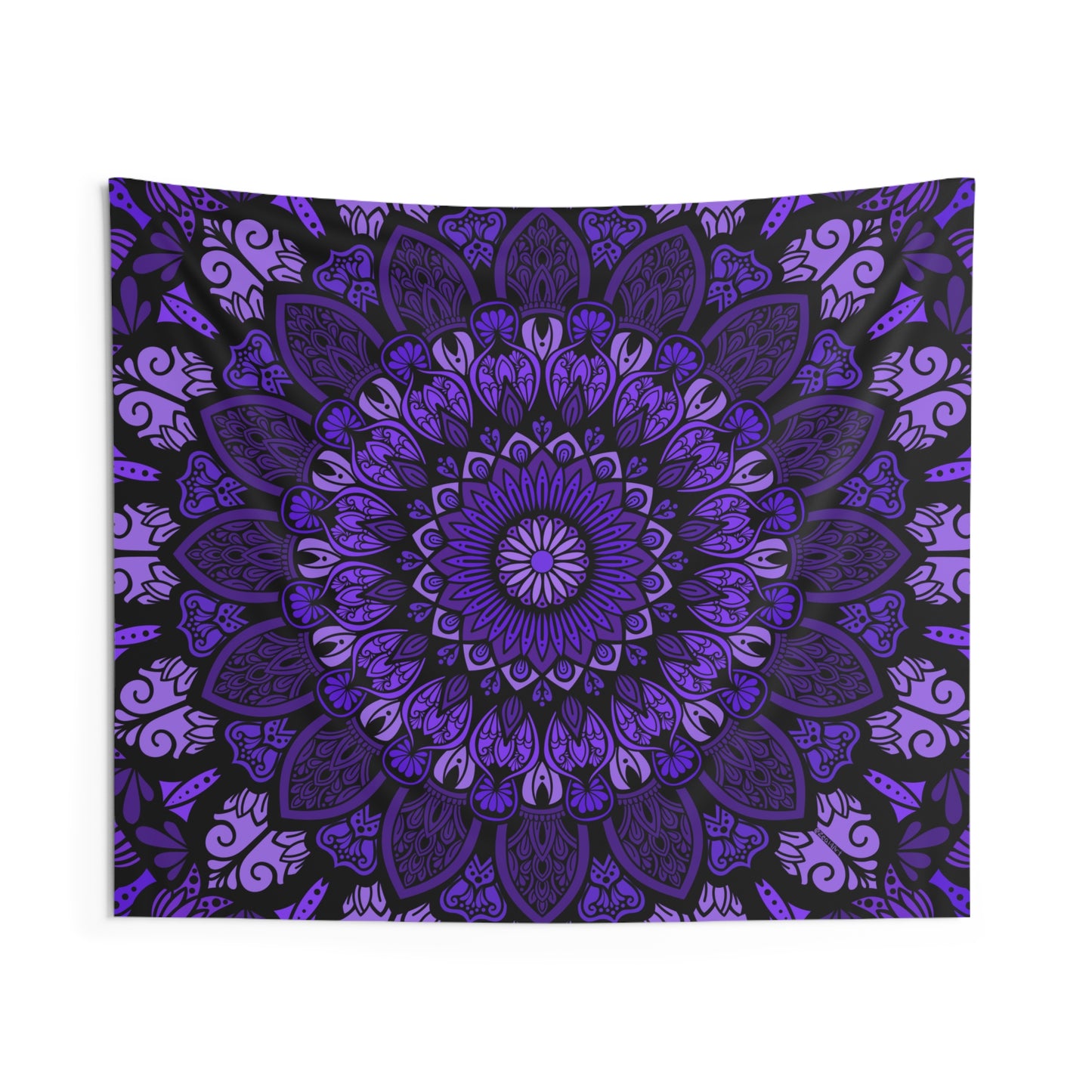 Detailed Purple Mandala