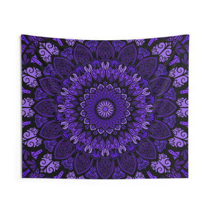 Detailed Purple Mandala