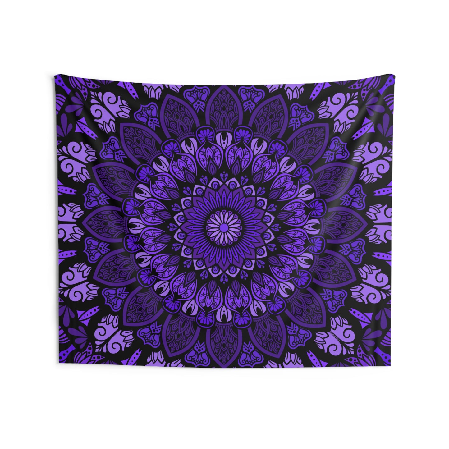 Detailed Purple Mandala