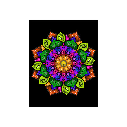 Flower Mandala Art Print