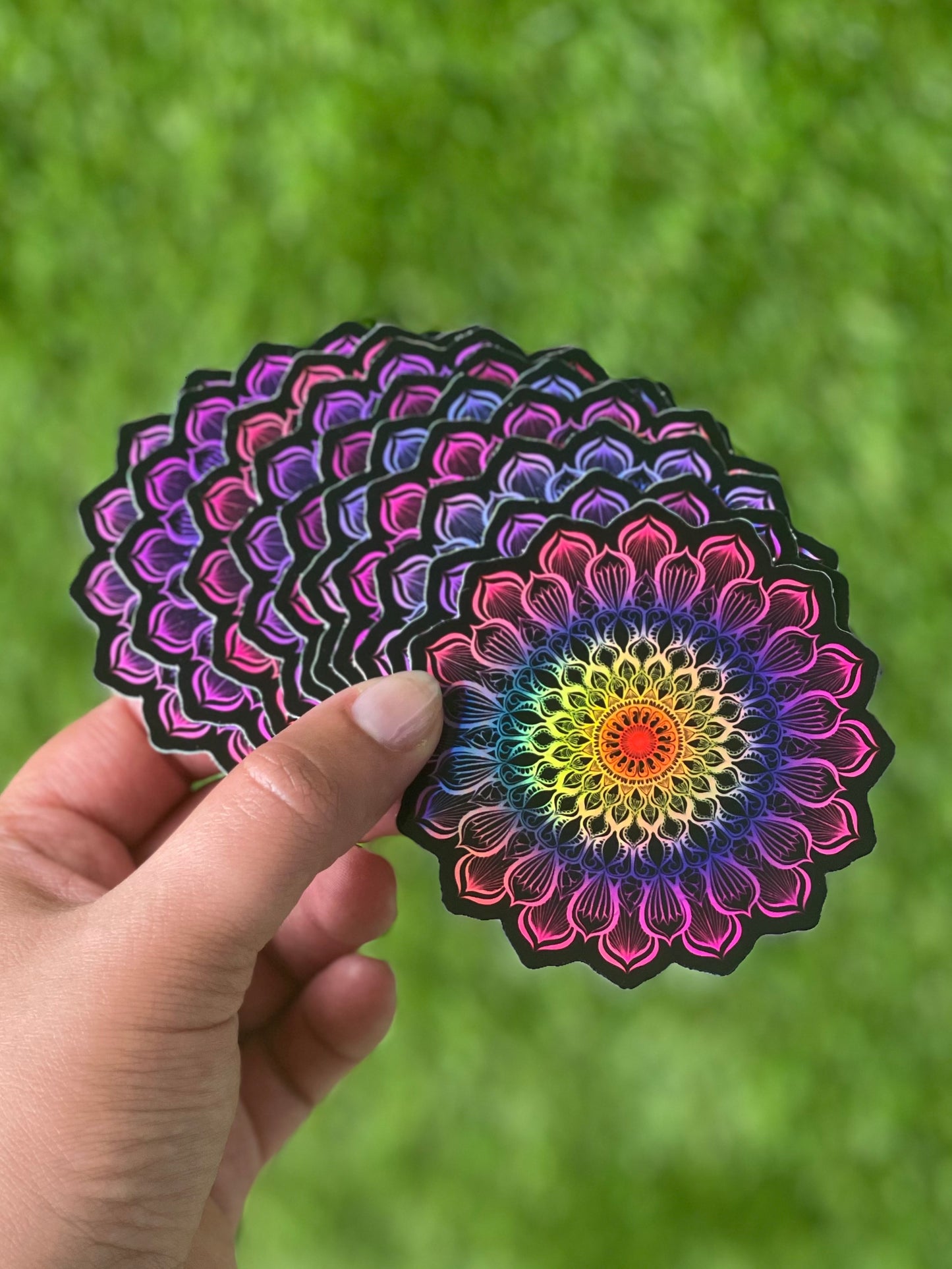 Holographic Color Mandala Bundle