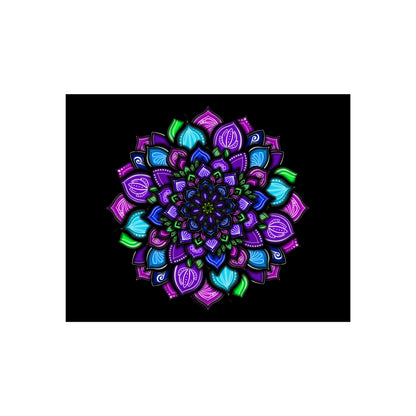 Purple Mandala Art Print