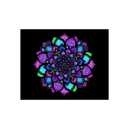 Purple Mandala Art Print