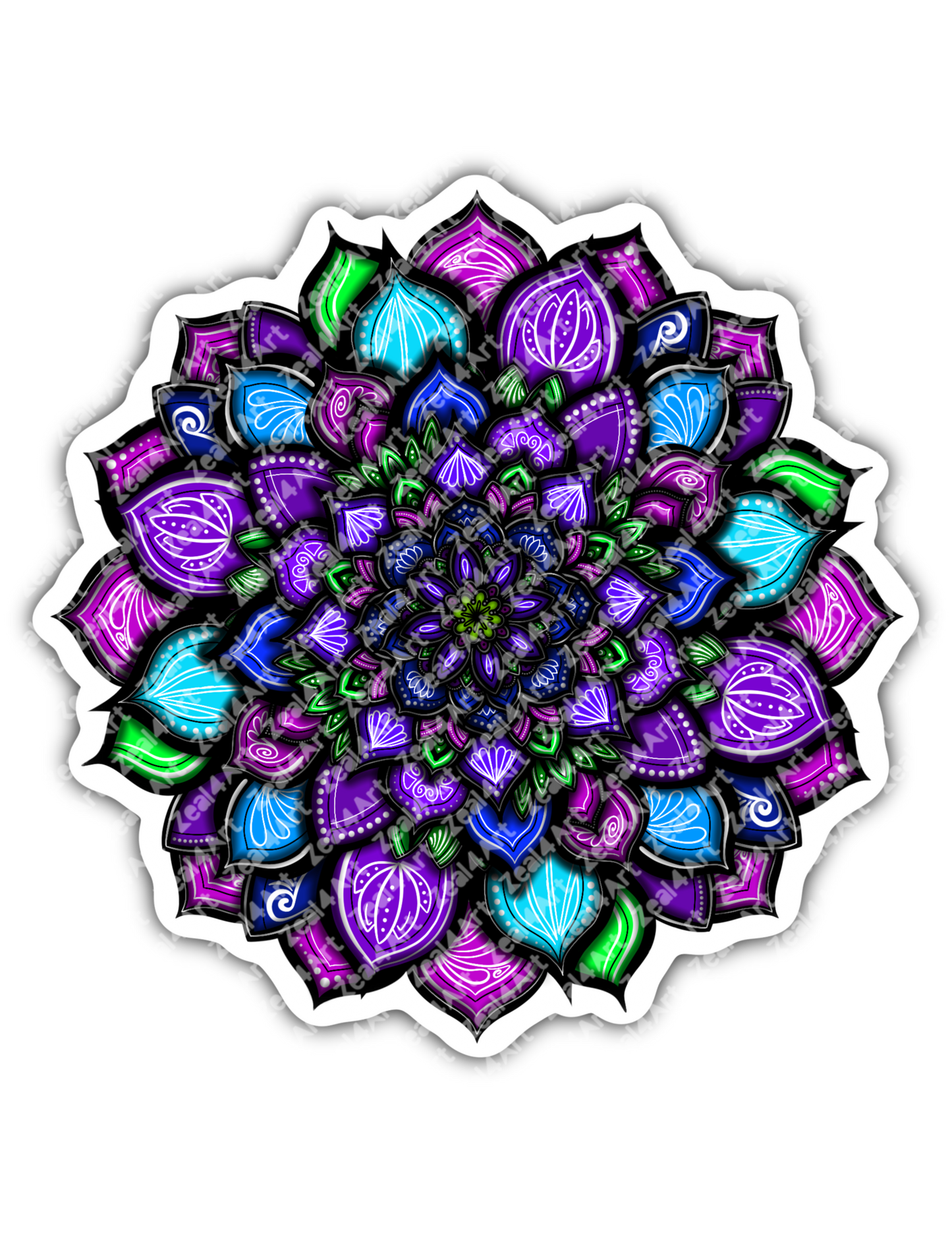 Purple Mandala