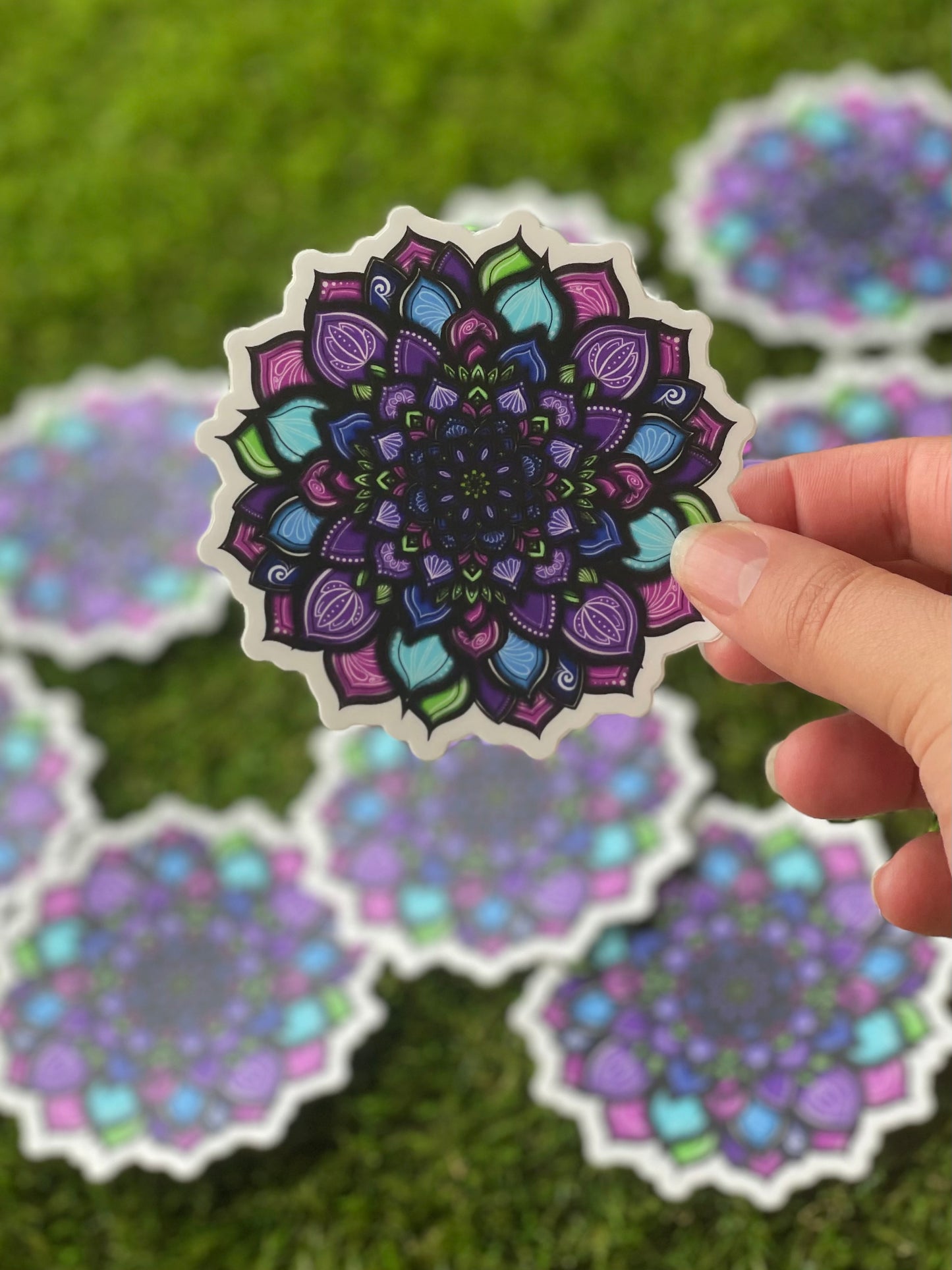 Purple Mandala