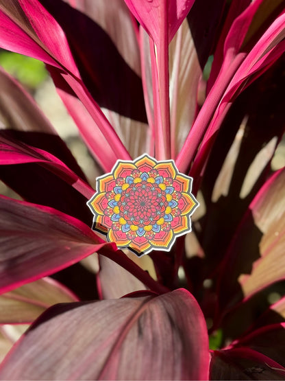 Neon and Bright Mandala